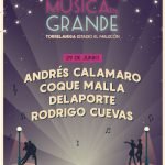 Andrés Calamaro-Coque Malla-Delaporte-Rodrigo Cuevas - Música en Grande