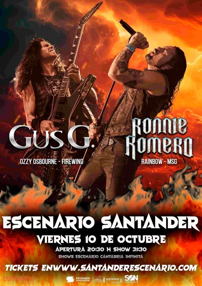Ronnie Romero & Gus G. 7 Ronnie Romero & Gus G.