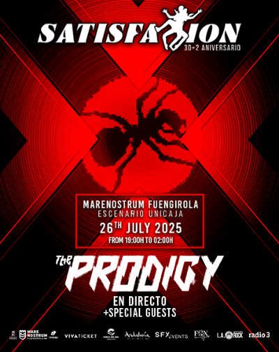 The Prodigy - Satisfaxion 30+2 655 The Prodigy - Satisfaxion 30+2