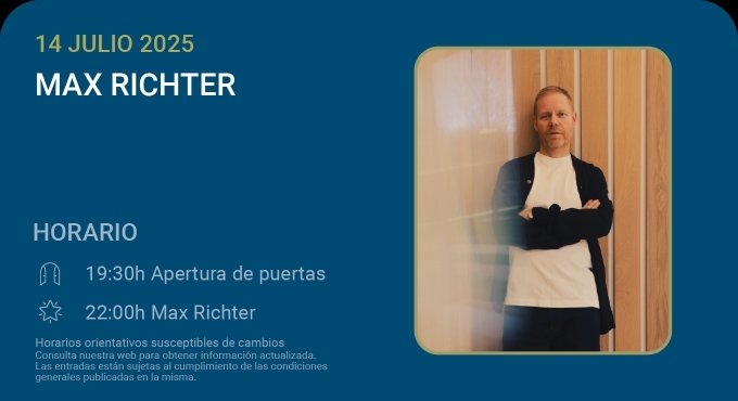 Max Richter - Noches del Botánico en Madrid 167 Max Richter - Noches del Botánico en Madrid