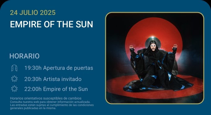 Empire Of The Sun - Noches del Botánico 519 Empire Of The Sun - Noches del Botánico