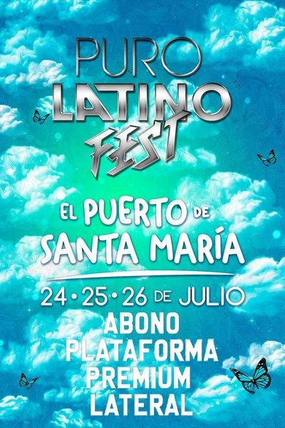 Puro Latino Fest. - Abono Plataforma Premium Lateral 631 Puro Latino Fest. - Abono Plataforma Premium Lateral